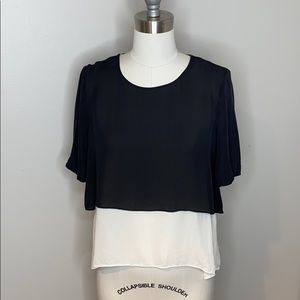 Elizabeth and James Silk Top